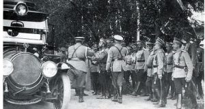 Государь Николай II очень любил автомобили. На фото delaynau bellivelle